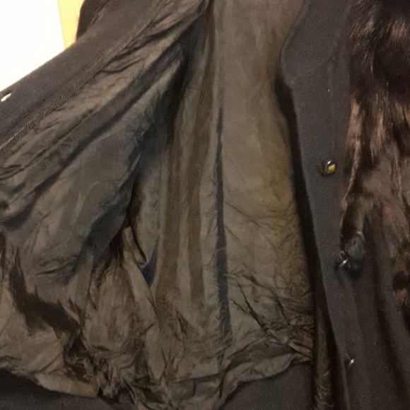 Unique Black Fox Jacket Size M - Picture 8 of 8